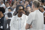VIPs attend men's basketball final at Paris Olympics
