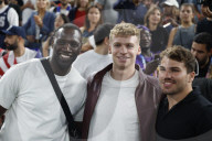 VIPs attend men's basketball final at Paris Olympics