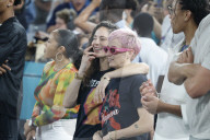 VIPs attend men's basketball final at Paris Olympics