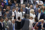 VIPs attend men's basketball final at Paris Olympics