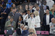 VIPs attend men's basketball final at Paris Olympics