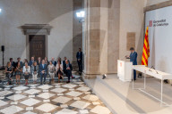 Barcelona - Swearing-in of the new ministers of the Generalitat