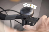 High tech bicycle bell can give GPS directions and different warning sounds
