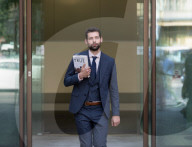 PC Adam Aspinall Da Encarnacao 
arrives at Westminster Magistrates Court, London, UK. 