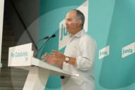 Barcelona - Jordi Turull holds a press conference