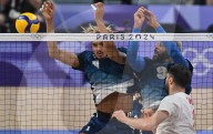 France defeats Poland in volley ball final at Paris Olympics