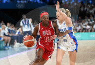 USA defeats France in women's basketball at Paris Opympics