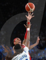 USA defeats France in women's basketball at Paris Opympics