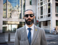 Niyak Ghorbani arrives at Westminster Magistrates Court, London, UK.