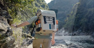 Backpack portable fridge for the great outdoors