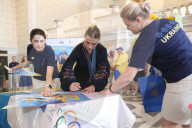 Team Ukraine athletes come home from Paris 2024 Olympics