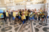 Team Ukraine athletes come home from Paris 2024 Olympics
