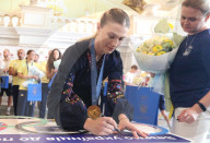 Team Ukraine athletes come home from Paris 2024 Olympics