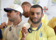 Team Ukraine athletes come home from Paris 2024 Olympics