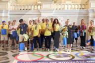 Team Ukraine athletes come home from Paris 2024 Olympics