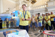 Team Ukraine athletes come home from Paris 2024 Olympics