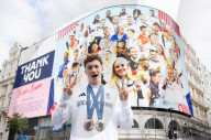 Noah Williams in Piccadilly Circus, London, UK.