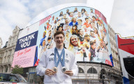 Noah Williams in Piccadilly Circus, London, UK.