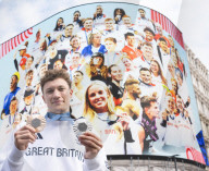 Noah Williams in Piccadilly Circus, London, UK.