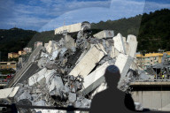 Ponte Morandi anniversario, 5 anni dalla disgrazia - foto repertorio