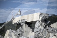 Ponte Morandi anniversario, 5 anni dalla disgrazia - foto repertorio