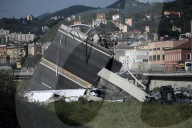 Ponte Morandi anniversario, 5 anni dalla disgrazia - foto repertorio