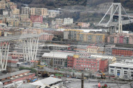Ponte Morandi anniversario, 5 anni dalla disgrazia - foto repertorio