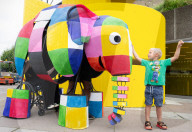 The Elmer Adventure at Southbank Centre, London, UK.