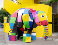 The Elmer Adventure at Southbank Centre, London, UK.