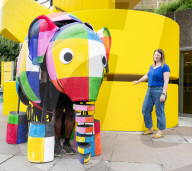 The Elmer Adventure at Southbank Centre, London, UK.