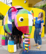 The Elmer Adventure at Southbank Centre, London, UK.