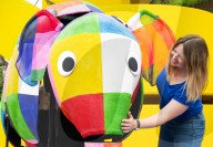 The Elmer Adventure at Southbank Centre, London, UK.