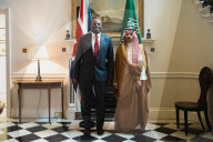 Foreign Secretary David Lammy meets with Saudi Foreign Minister