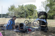 Parco Lambro. Milanesi festeggiano il ferragosto grigliando al parco