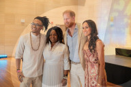 Prince Harry and Meghan four day visit to Colombia, Bogota, Colombia, day 1 - 15 Aug 2024
