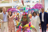 Prince Harry and Meghan four day visit to Colombia, Bogota, Colombia, day 1 - 15 Aug 2024