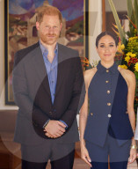 Prince Harry and Meghan four day visit to Colombia, Bogota, Colombia, day 1 - 15 Aug 2024