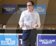 Tom Tugendhat Campaigning in the North East of England