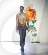 Fashion in Motion:  Orange Culture at the Victoria & Albert Museum, London, UK. 
