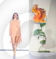 Fashion in Motion:  Orange Culture at the Victoria & Albert Museum, London, UK. 