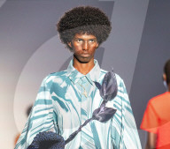 Fashion in Motion:  Orange Culture at the Victoria & Albert Museum, London, UK. 