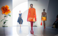 Fashion in Motion:  Orange Culture at the Victoria & Albert Museum, London, UK. 