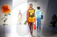 Fashion in Motion:  Orange Culture at the Victoria & Albert Museum, London, UK. 