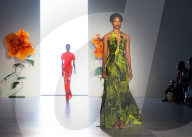Fashion in Motion:  Orange Culture at the Victoria & Albert Museum, London, UK. 