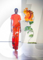 Fashion in Motion:  Orange Culture at the Victoria & Albert Museum, London, UK. 