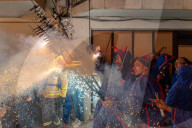 Sant Quinti de Mediona_Barcelona_Correfocs, an ancestral tradition of fire and pyrotechnics