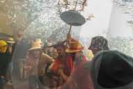 Sant Quinti de Mediona_Barcelona_Correfocs, an ancestral tradition of fire and pyrotechnics