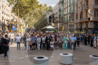 Barcelona, Tribute to the victims of the Las Ramblas attack