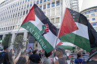 Milano P.za San Babila. Quarantaquattresimo presidio Pro-Palestina contro il genocidio.