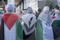 Milano P.za San Babila. Quarantaquattresimo presidio Pro-Palestina contro il genocidio.
